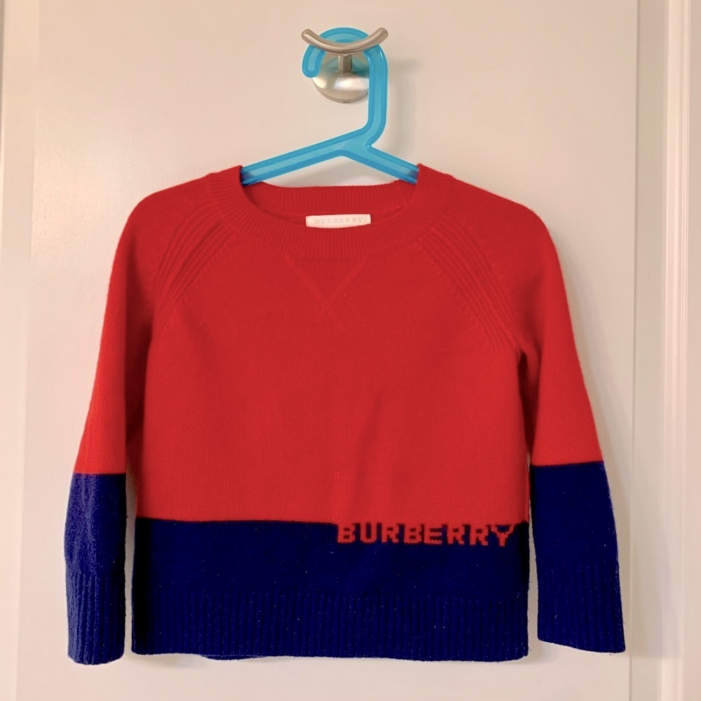 Burberry kids cashmere sweater